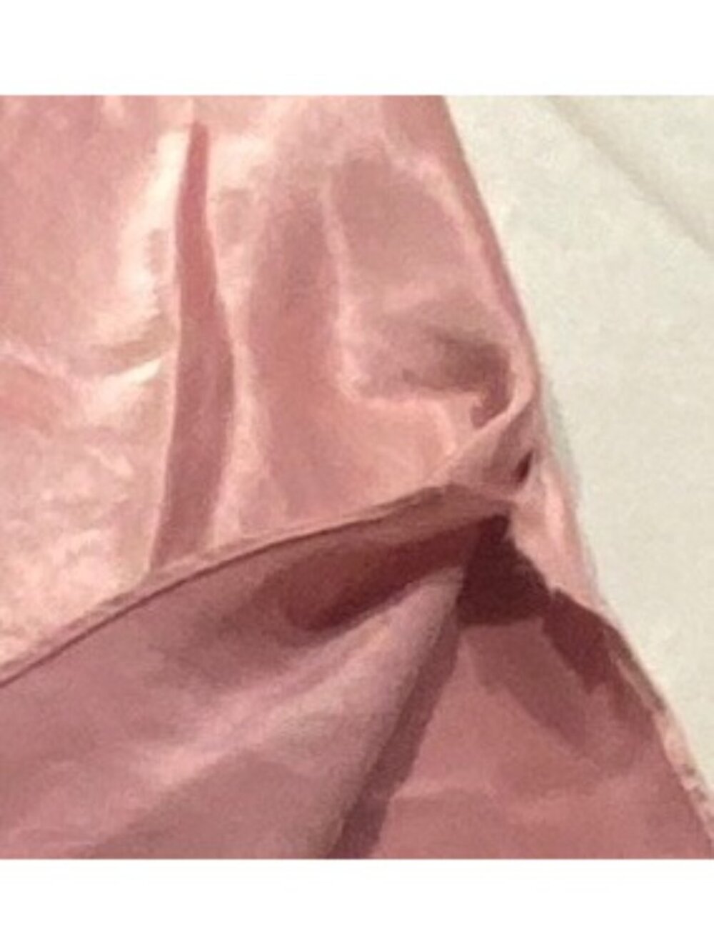 Vintage Victoria Secret gold label Satin Pink slip Dress Sheer Halter Neck L - Picture 10 of 12